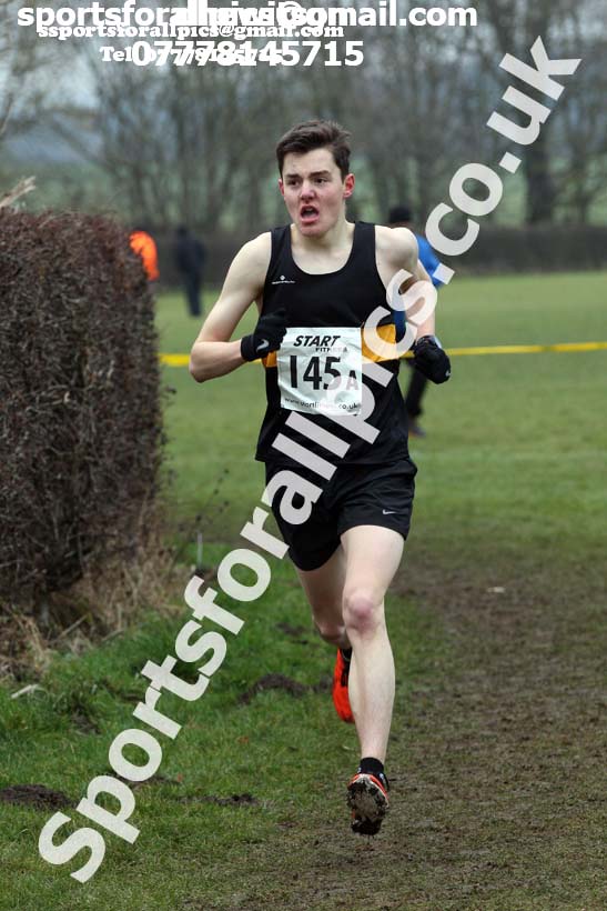 Senior mens 2018 Durham Cathedral Cross Country Relay. Photo:  David T. Hewitson/Sports for All Pics